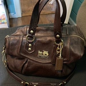 Leather Coach Bag